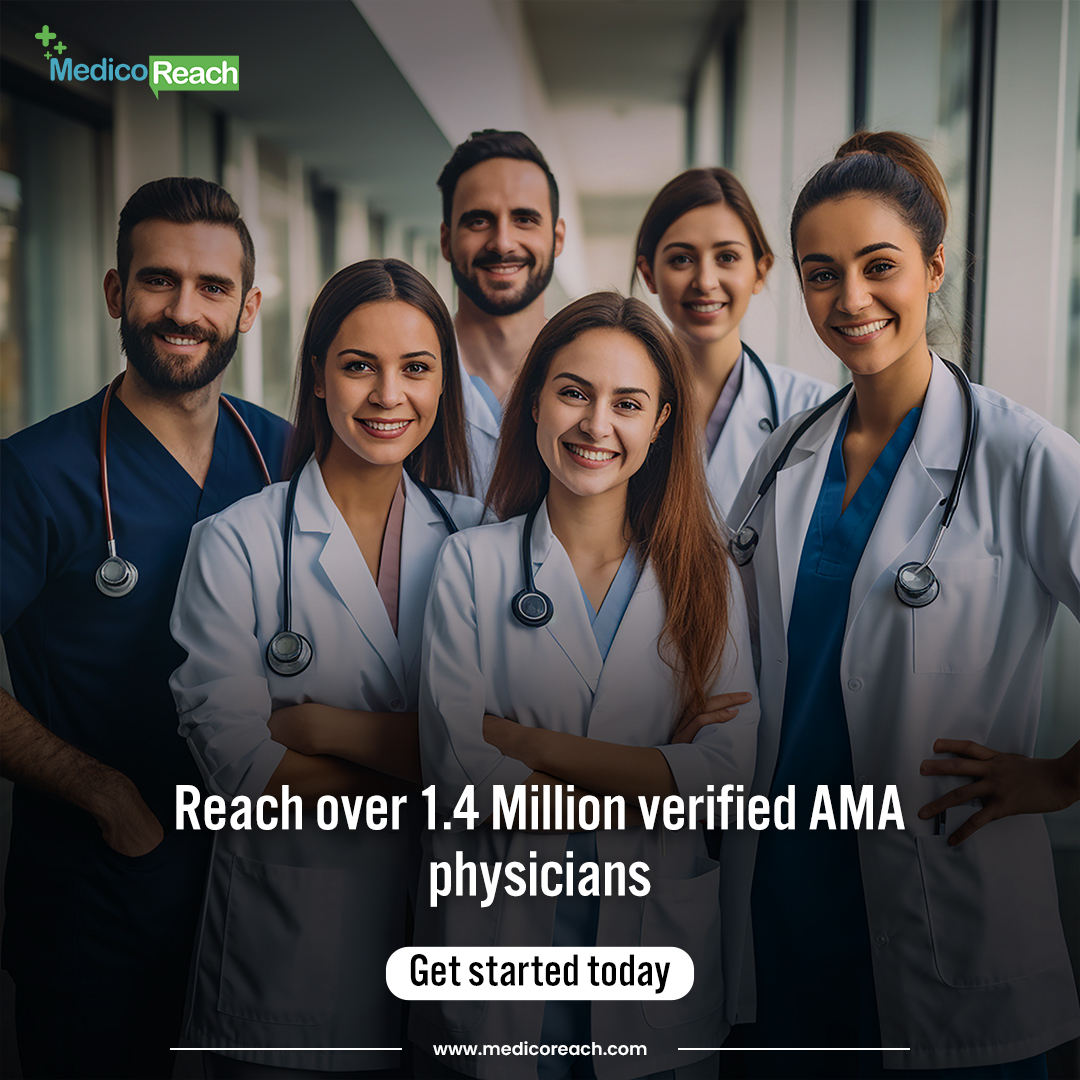 Seize the opportunity to engage with over 1.4 million AMA physicians. Our email list is the gateway to elevating your healthcare marketing strategy. medicoreach.com/physicians/uro… #MedicoReach #AMAphysicians #ReachAMAphysicians