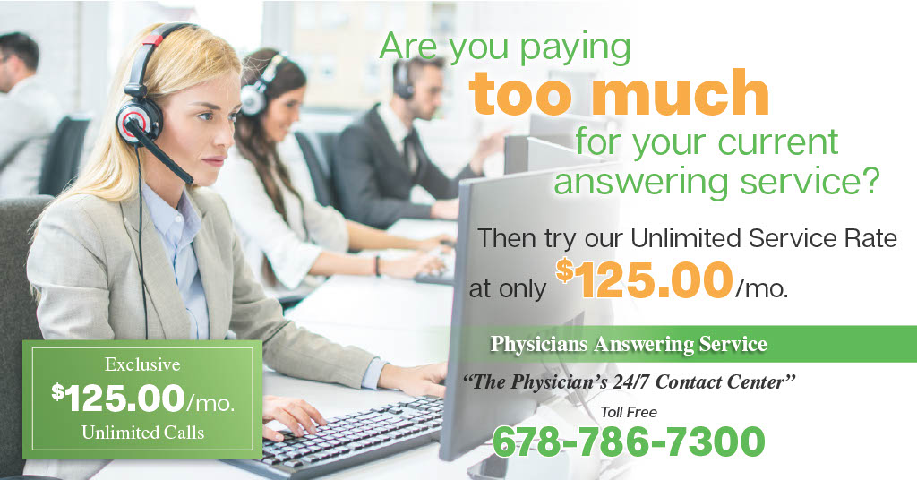 New resource available for MAG members (sponsored): Physicians Answering Service provided by AnswerMC, LLC. Take advantage of: 24/7 Live Answering Service Atlanta Based Company No Contracts To Sign Plus More Learn more: 678-786-7300 or visit answernmc.com.