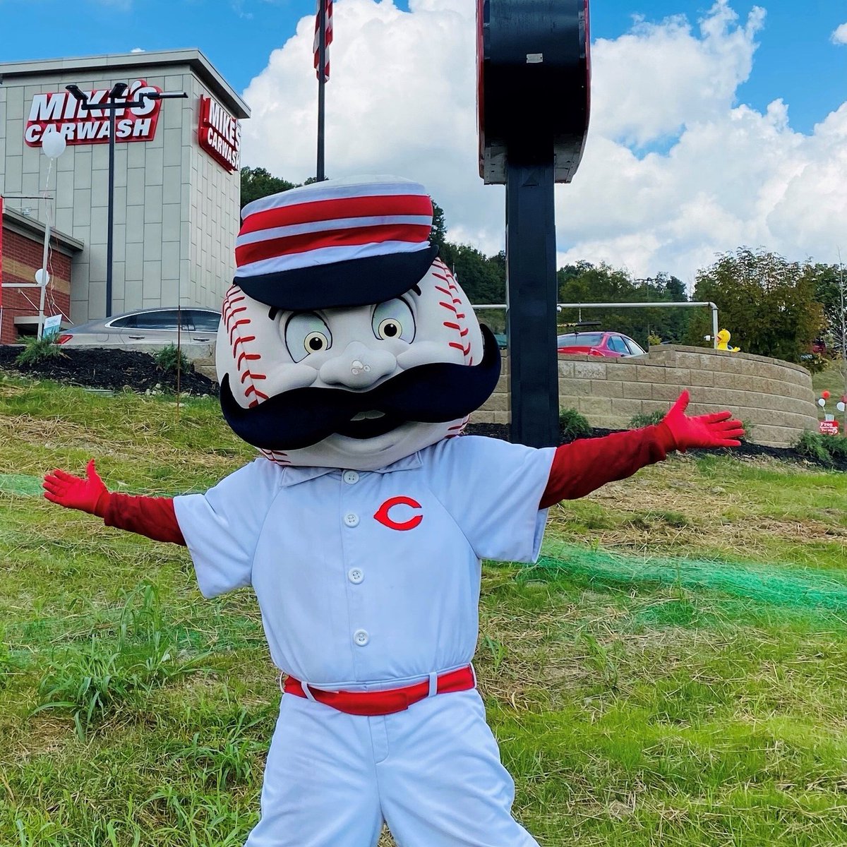 Come out to one of our 40 locations for $5 off our top two washes today!! For every washes sold on Wednesdays, we’ll donate $1 to the Reds Community Fund. We are proud to be the Official Carwash of the Cincinnati Reds.