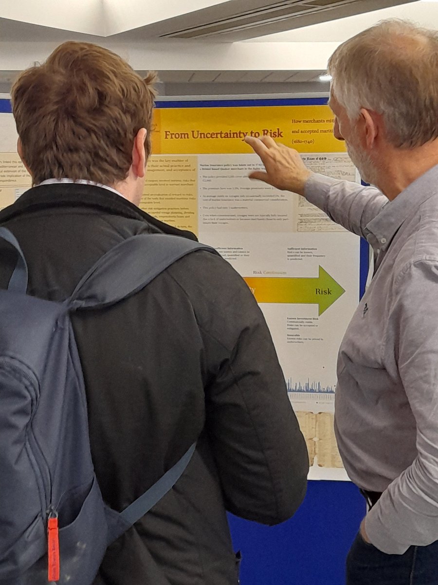 Thanks to all who attended the EHS conference! A wide range of not just excellent papers, but also new researcher posters were presented. These were very popular, and as such only a few photos exist to underline this! The Posters: ehs.org.uk/conference/new…