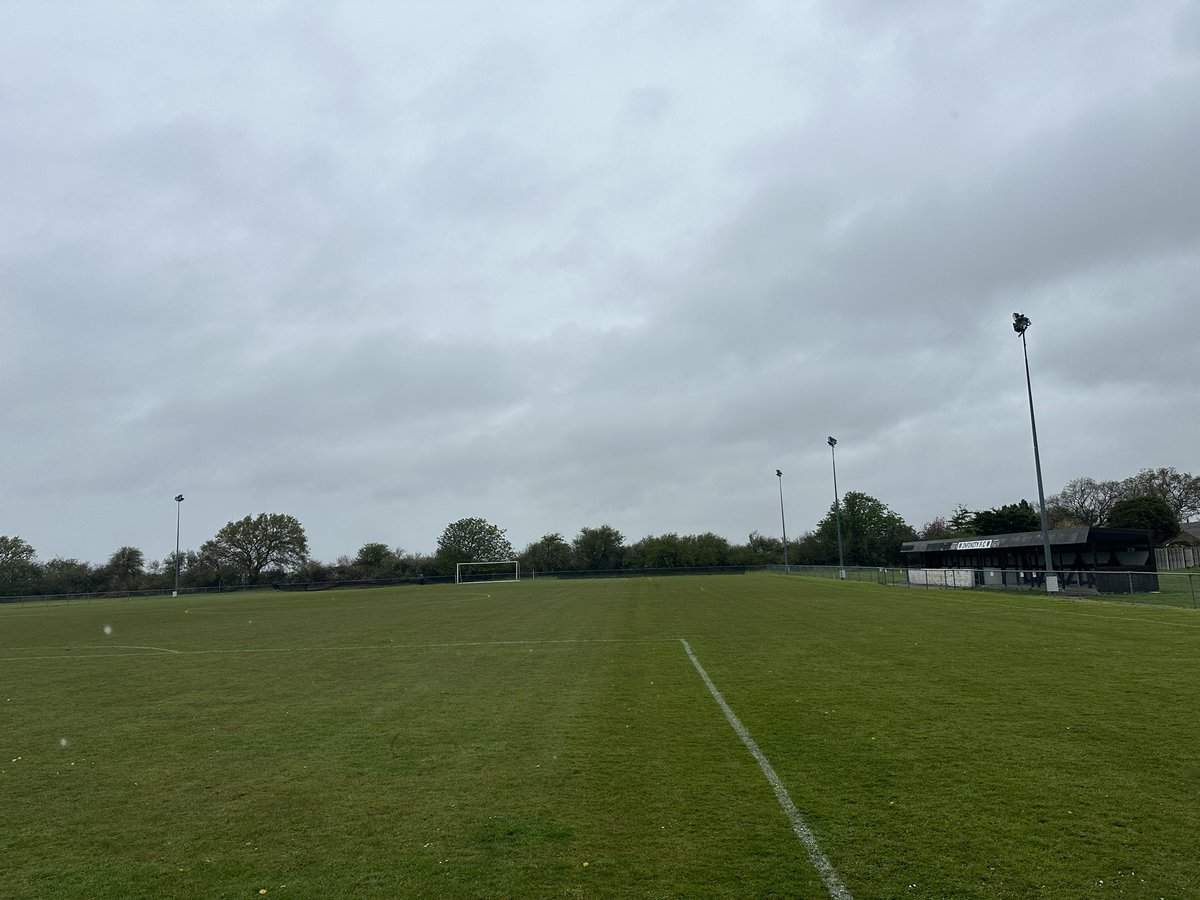 Last game of the season for the 1sts this evening. The pitch is a credit to @MikeeFrench who works tirelessly as a volunteer on it. We have completed the most amount of games in our league and still isnt a mud bath with all the horrendous weather we have had! #UTI💛🖤