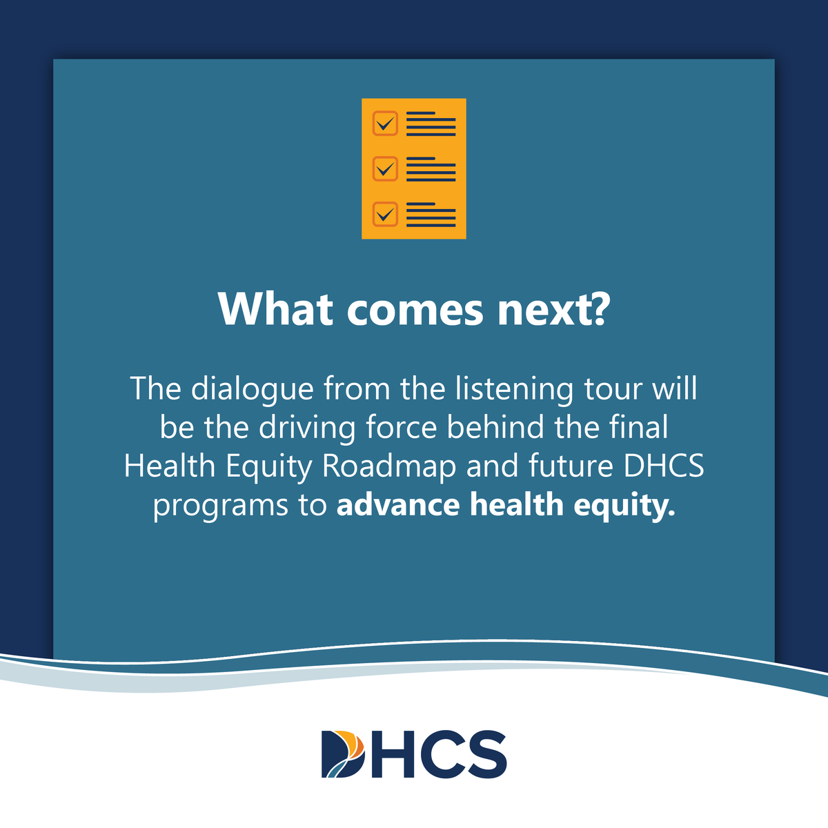 The Health Equity Roadmap is DHCS’ commitment to building a stronger health care delivery system that puts patient needs and experiences first. 💪 Here’s what you need to know. #Health4All #Equity #HealthEquityRoadmap