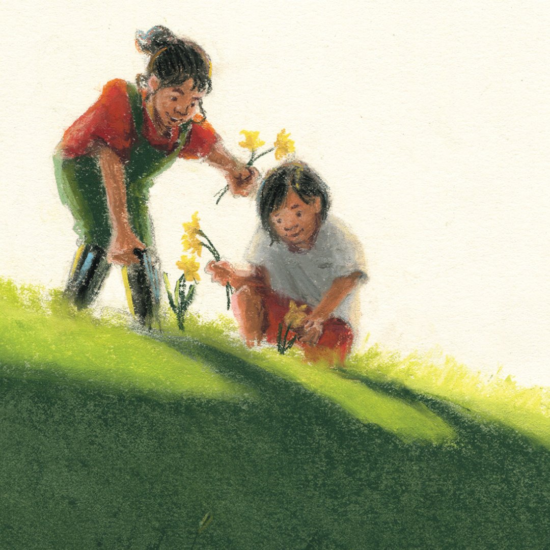 Happy #SiblingsDay! 👯 Check out a collection of stories about sibling relationships here: ow.ly/IX3M50RbCjS Illustration from ALL THAT GROWS by @jacquillo_.