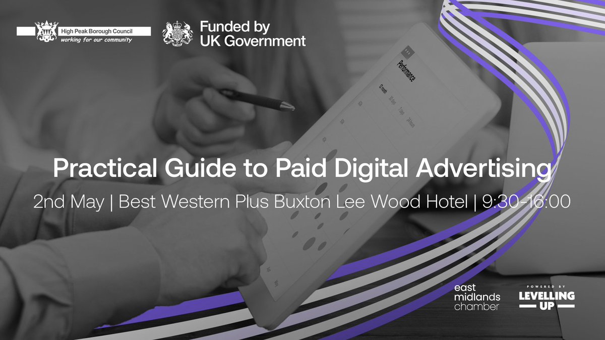 Outcomes: -Which advertising platform is best for your marketing objectives -How to build a sales funnel & which paid digital advertising platforms -How to monitor & manage your campaigns as you grow 02/05 | 9.30–16.00 📍Buxton | bit.ly/49zt0W2 #UKSPF #Accelerator