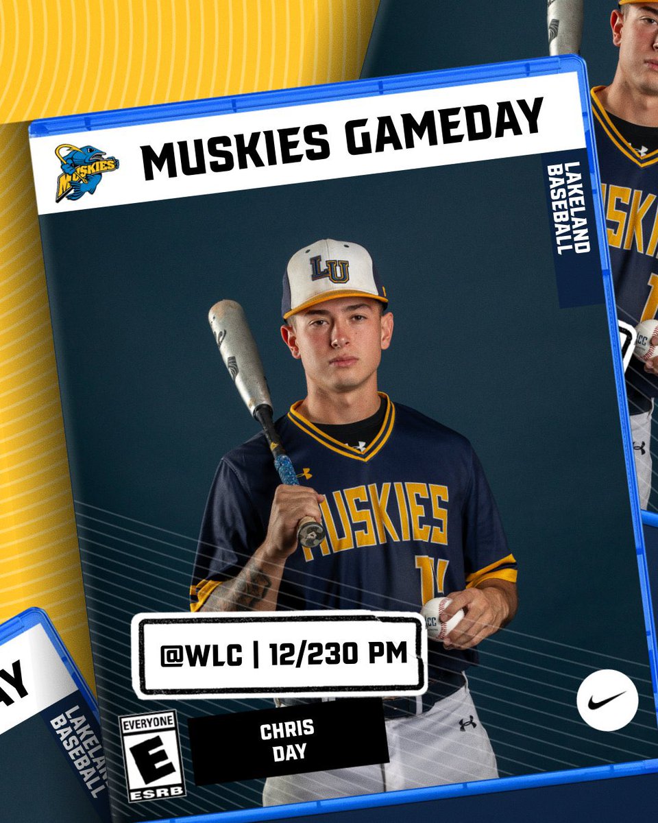 Get ready Muskie fans, it’s gameday! The Muskies are off to play WLC at 12 and 2:30 on the road today! #gameday