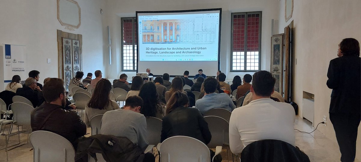 joining the #5DCulture project meeting & workshop in #Ferrara to discuss our tools for the re-use of #heritage digital contents #3D @FBK_research @ProjectCARARE @Europeanaeu @EurFashion @TimeMachineEU @DiscProg @ArcturHPC @BeeldenGeluid @ujaen @CentraalMuseum @_in2t @EU_HaDEA #AI