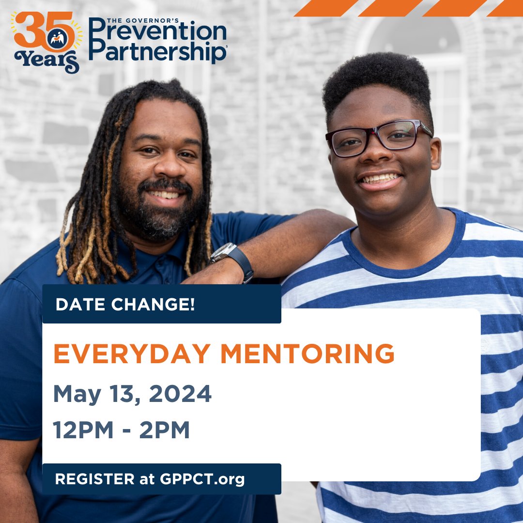 Equip adults with tools for strong youth relationships. Experiential learning, skill enhancement, problem-solving, and ongoing support. Join our FREE Zoom training at gppct.org #everydaymentoring #mentoring #mentortraining #gpp