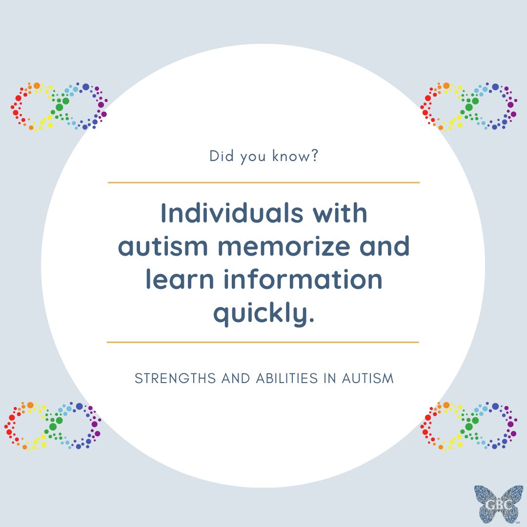 Did you know? #Autism #CelebrateDifferences #CelebrateDiversity #AutismAwarenessMonth #AutismAcceptanceMonth