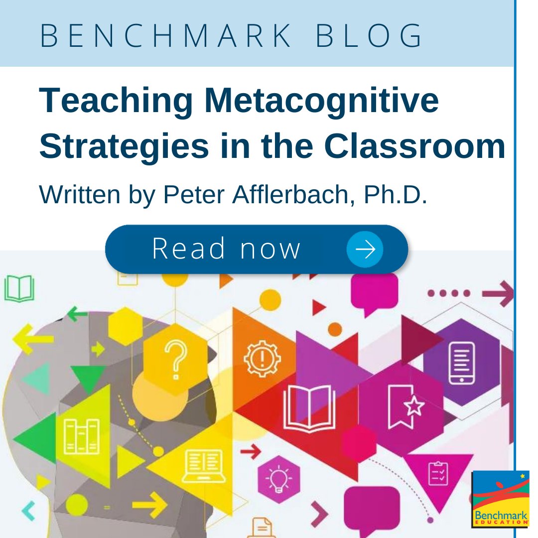 Metacognition in the classroom allows students to move from learning to read to reading to learn. In this Benchmark Blog, we'll explore why it's crucial to teach metacognition in the classroom and the three-part process for teaching it. Read more→ hubs.ly/Q02sgMKl0