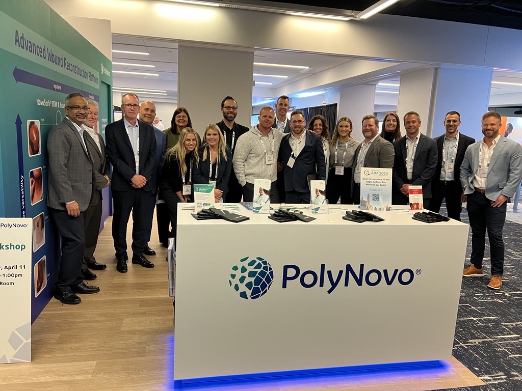 We're here in Chicago and looking forward to a very exciting week! Be sure to stop by PolyNovo® Booth 300!

- Sign up for hands-on prototype opportunities
- Wound Care Workshop
- Come share your experience

We can't wait to see you!