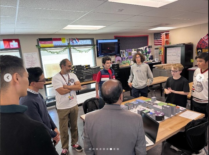 #Repost -@mcfaddenscots @lomeli_math - Thank you all the judges who came out today to judge our 8th grade students on their Next High School Design Competition! Special shoutout to the Engineers from CDR, @teachgcpulido Mrs. Moure, Mrs. Onofre @muniz.ignacio #SAUSDGraduateProfile