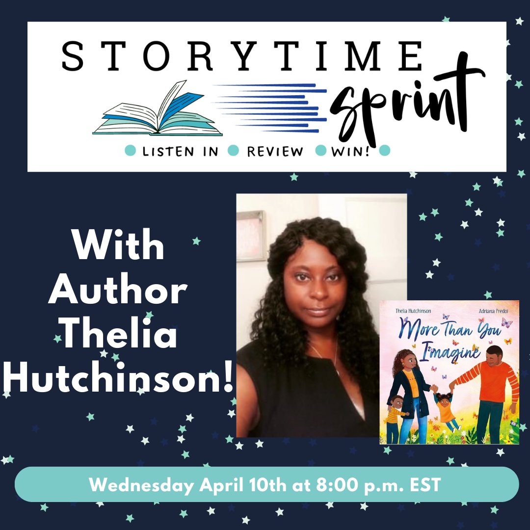 *HAPPENING TONIGHT!* -Listen to author @TheliaHutchins1 read MORE THAN YOU IMAGINE -Review the book -Be entered into a drawing to win a signed copy of the book + swag!! Sign up here to be sent the link us06web.zoom.us/meeting/regist…