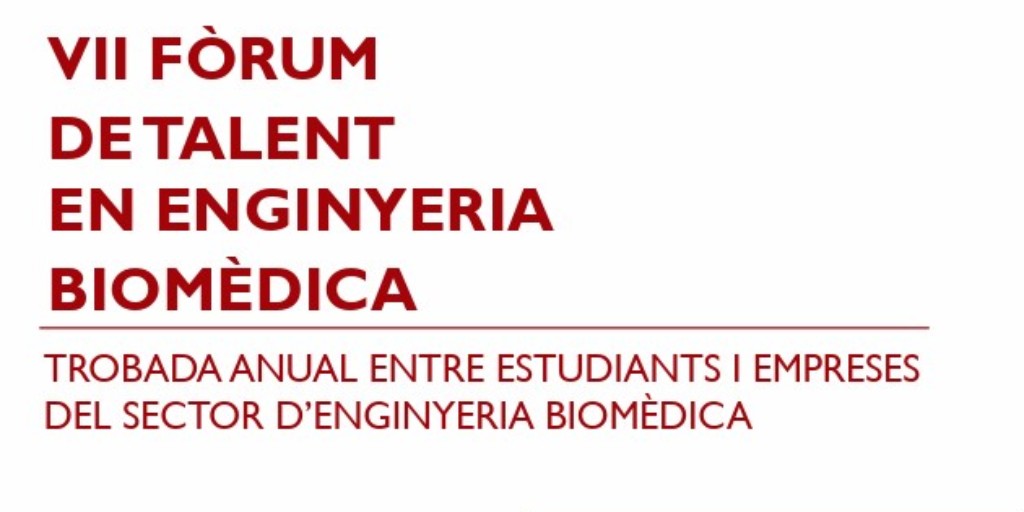 💡La ingeniería biomédica es una disciplina clave para la #innovación sanitaria. Por eso @la_UPC, @UPFBarcelona, @UniBarcelona, #Biocat y @fenin_es impulsamos el #FòrumTalent2024 que conectará el talento con las principales empresas de #tecmed 🗓️26/04 🔗tuit.cat/7aXbe