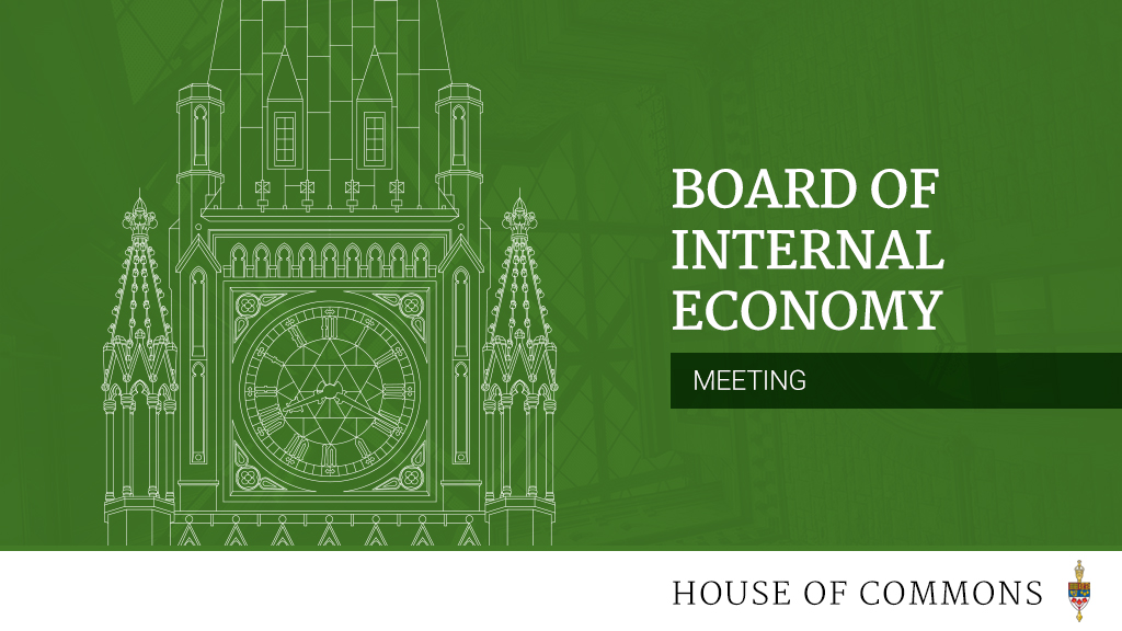 The Board of Internal Economy has scheduled a hybrid meeting for tomorrow, April 11. View the meeting notice: ow.ly/jPYv30igymq #BOIE #HoC #CdnPoli