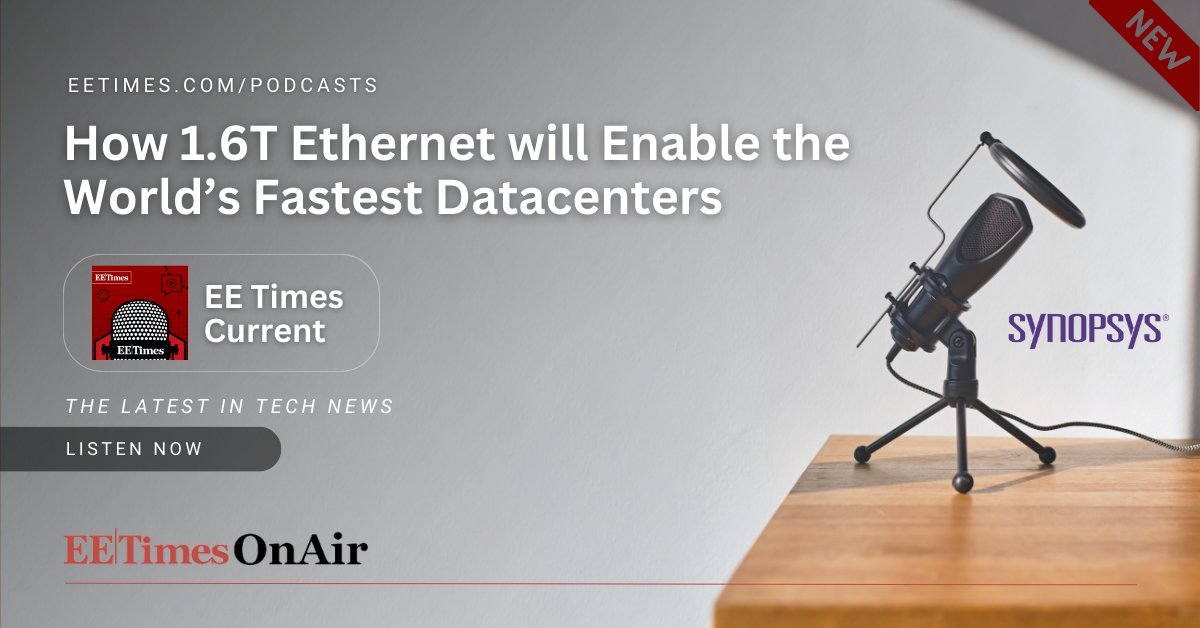 Join us in this #podcast as we delve into the transformative potential of 1.6 Terabit Ethernet (1.6TbE) alongside the pivotal role played by advanced 224G SerDes and emerging linear optical interfaces. 🎙 Listen now: arw.li/6010ZBVT6 #Sponsored by @Synopsys