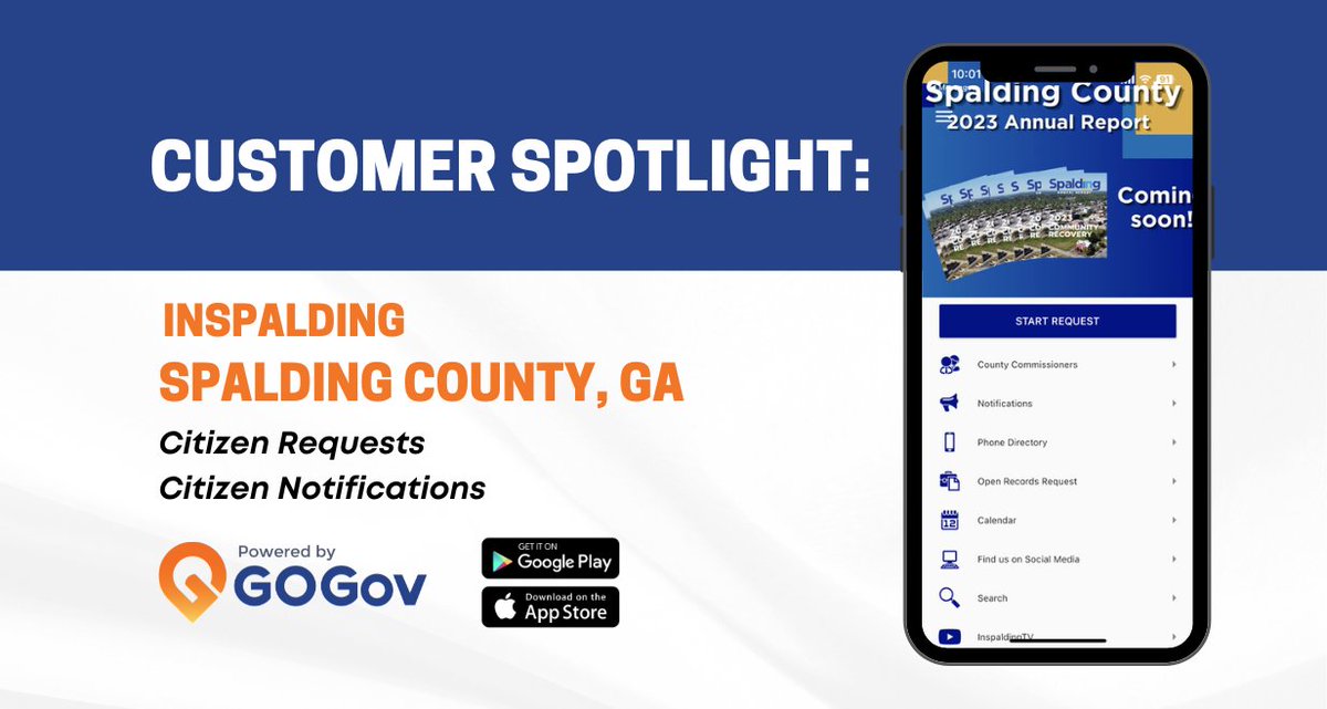 Celebrate National County Government Month with GOGov! Discover how Spalding County, GA, transformed citizen engagement with our innovative solutions. Read more: bit.ly/48sHOFv #CountyGovernmentMonth #LocalGov #GovTech