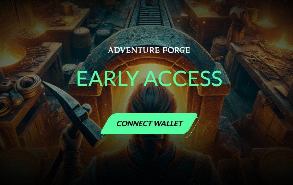 ⚔️⚔️⚔️ Adventure Forge's Early Access phase is now ALIVE adventureforge.xyz Still we are waiting for the new Vauguards. 👉forms.gle/EMpFifn2Y5dgaN…