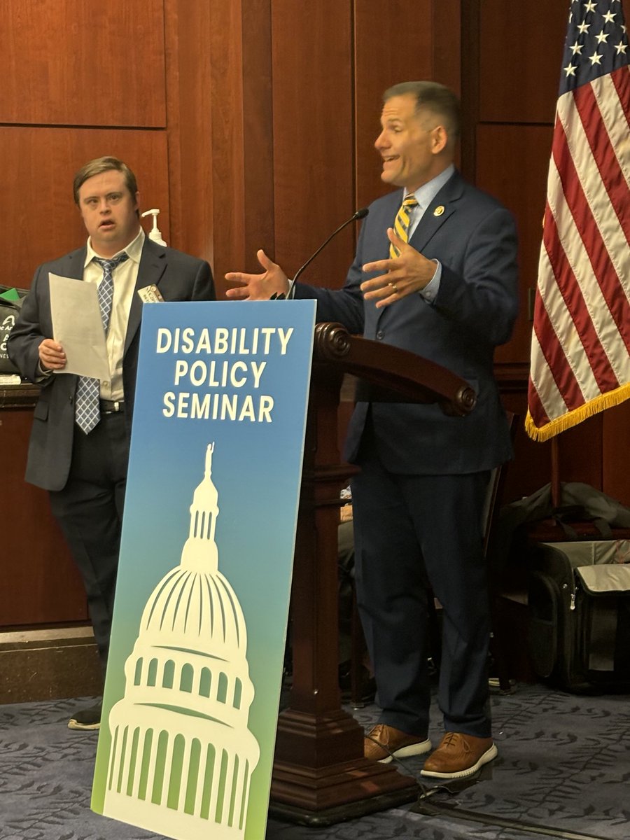 .⁦@marcmolinaro⁩ says his number one legislative priorities is services and supports for people with disabilities #dps2024 ⁦@AutismSociety⁩