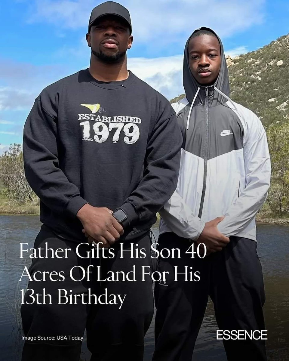 He gave him a 40-acre portion of his property to teach him the importance of land ownership and building generational wealth. Muhammad’s company, Oasis Investment Group, buys and rebuilds properties in the South Side of Chicago. #BlackFathers #GenerationalWealth #BlackMen