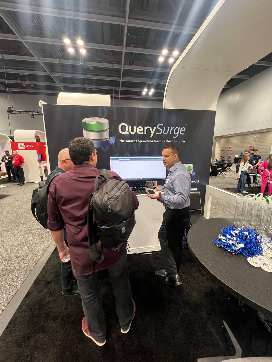 QuerySurge is at #DataUniverse2024! Stop by booth 309 to see a demo of the smart AI-powered Data testing solution @DUNYevent