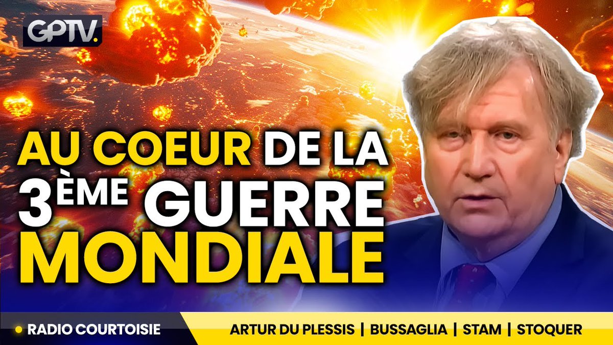 ⚡️ Pour ce nouvel épisode du Libre journal de Géopolitique Profonde, @NicolasStoquer a reçu Laurent Artur du Plessis pour partager ses analyses issues de son excellent dernier ouvrage : Au coeur de la 3e Guerre mondiale. ⚠️ Ne manquez pas la chronique financière d'Andy Bussaglia…