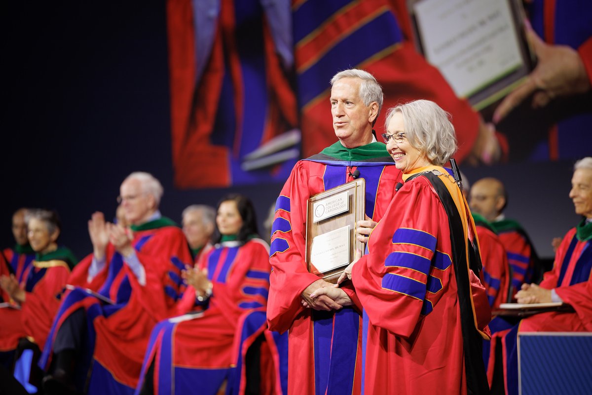 The Convocation ceremony closes out #ACC24 by celebrating the College's 75-year history, applauding the many accomplishments of ACC members around the world, welcoming new Fellows and Associates, and recognizing the College's next president. Read more: bit.ly/43VxtRL