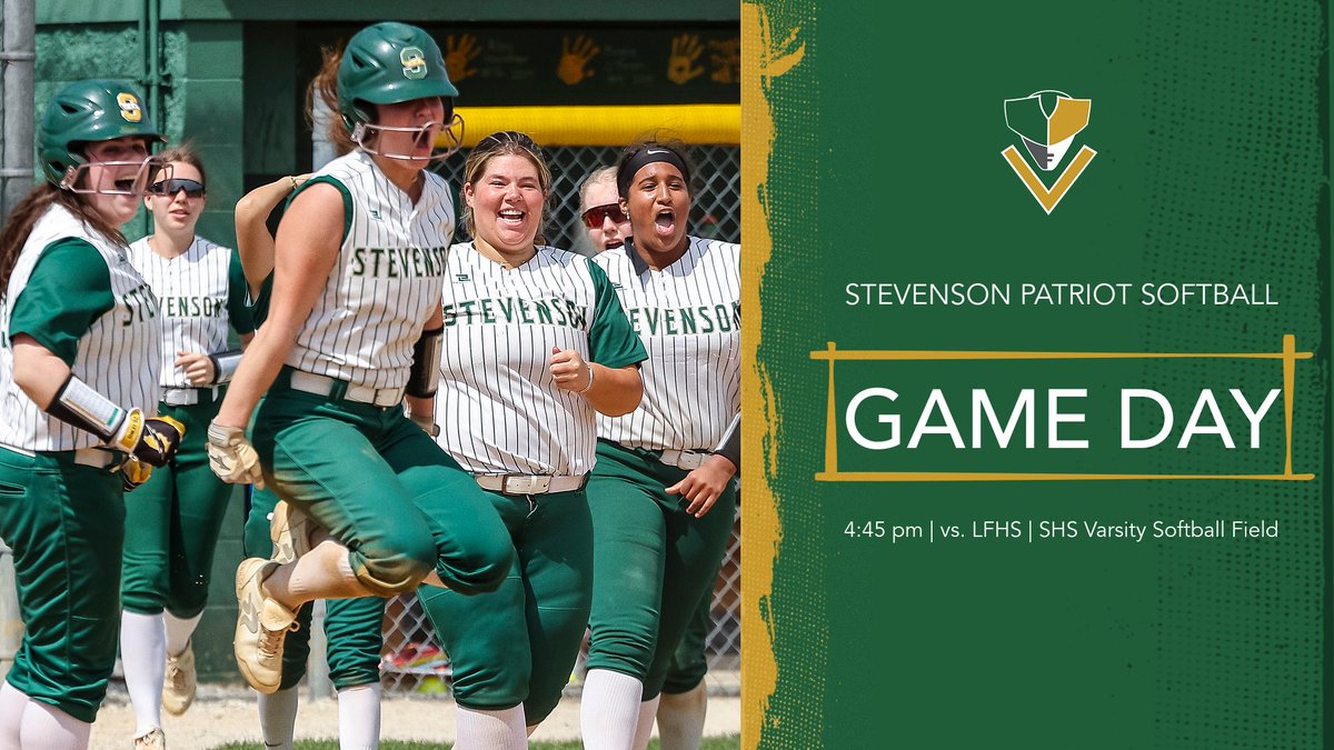 The Patriots are home again tonight, 4/10 against conference opponent Lake Forest. First pitch will occur at 4:45pm on the SHS Varsity Softball Field. @patsoftball @shspatriot @stevensonhs #patriotpride