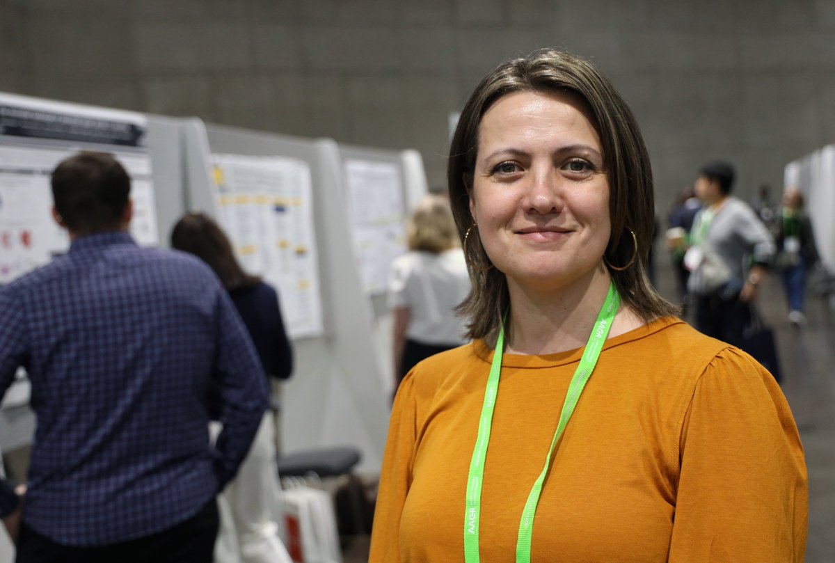 Massey researcher Maria Thomson, Ph.D., examines the relationship between medical mistrust and access to preventive cancer care among American Indian, Black and white Virginians. #AACR24 @sbs_vcu