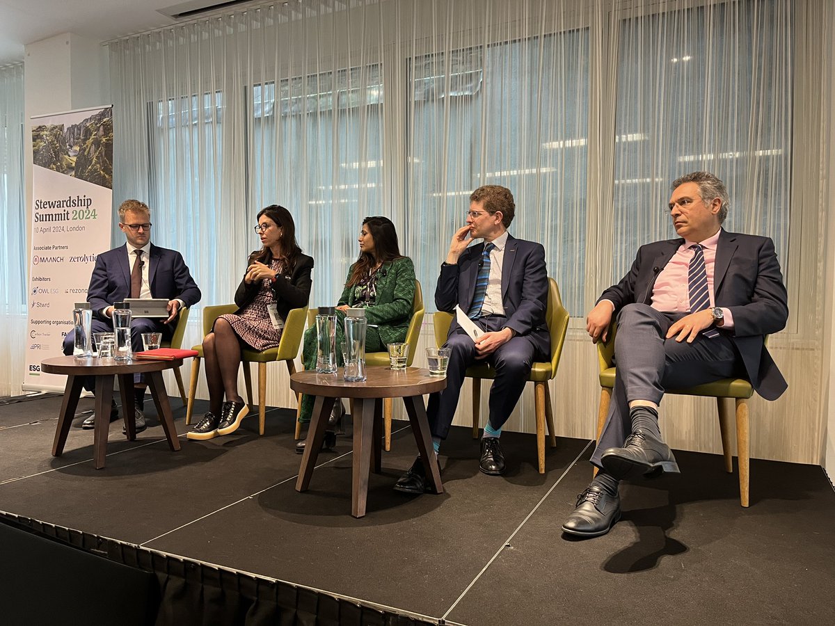 ‘Engaging who’ and ‘engaging how’ are interlinked and equally important, according to @sofiacondes, FAIRR’s Director of Investor Outreach, who is discussing the role of effective engagement for #stewardship at @esg_investor’s Stewardship Summit in London. #ESG #sustainability