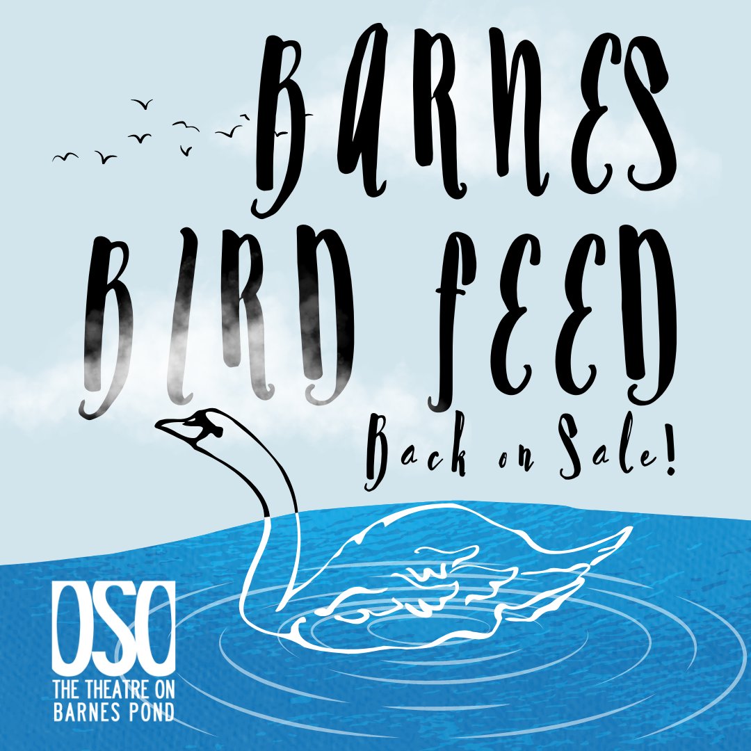 🦢Honk for joy! The much missed OSO's Barnes Bird Feed is back on sale! Come into our café and pick up a bag of mixed bird seed for our beaked neighbours on the pond and donate £1 to the OSO's Development Fund.