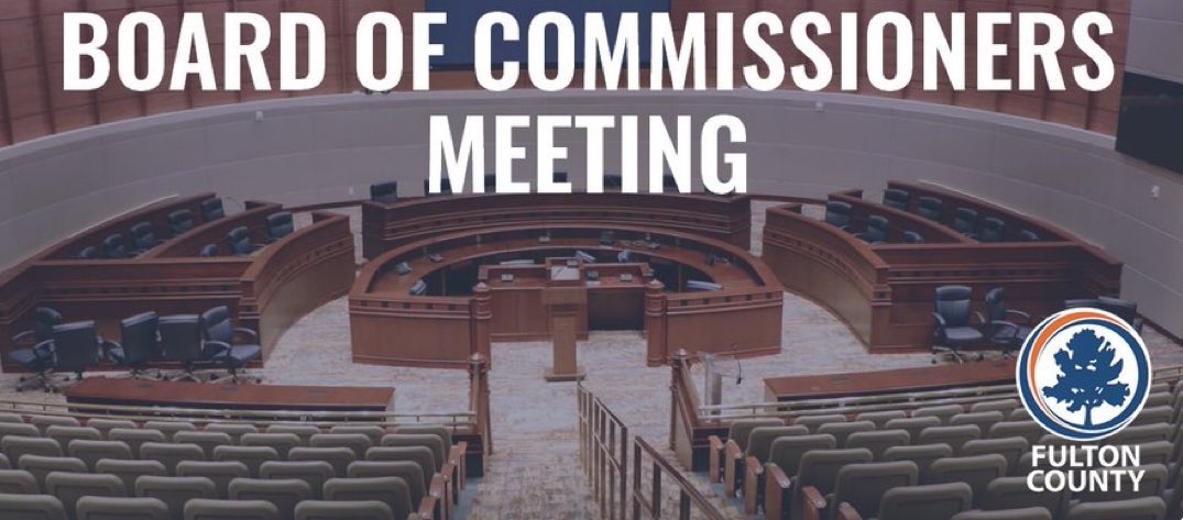 Keep track of the decisions made at today's Fulton County Board of Commissioners Regular Meeting. Now LIVE: youtube.com/live/jnbljeqZx…