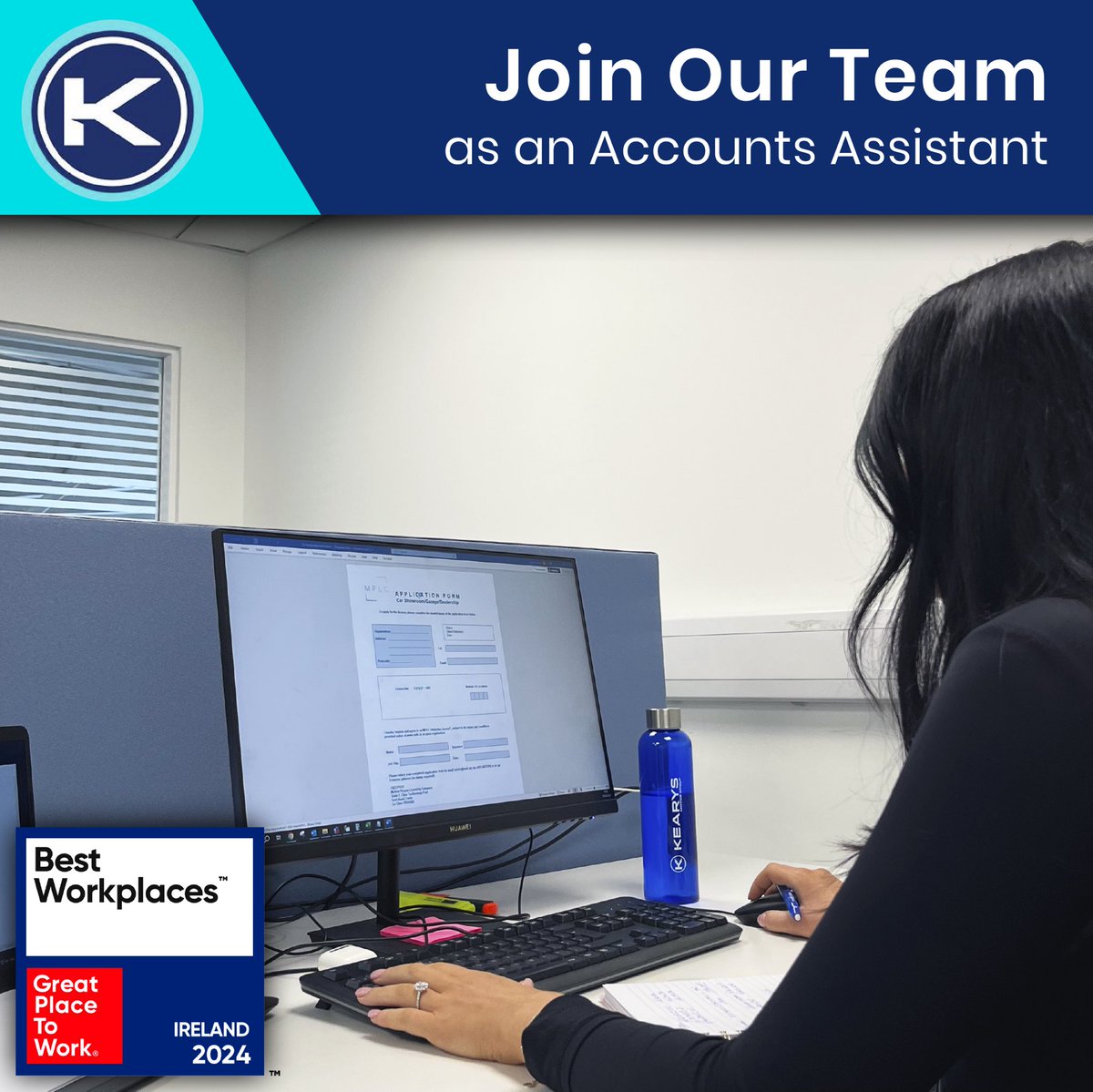 Kearys Motor Group is looking for top calibre candidates to join its winning team. We are currently recruiting an Accounts Assistant to join our team based in BMW, Little Island, Cork. Looking to move your career into next gear? Apply today: kearys.bamboohr.com/careers/77 #hiring