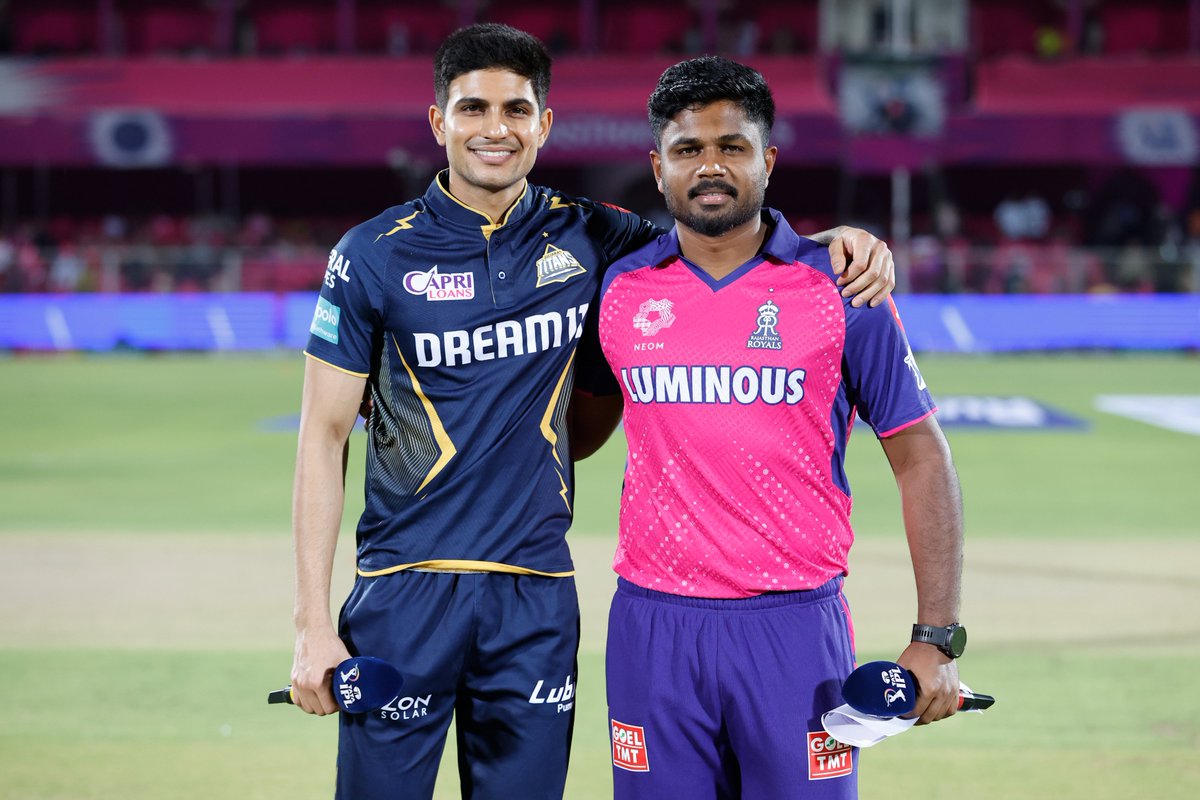 #IPL2024 : Gujarat Titans win the toss, opt to bowl first against Rajasthan Royals at Sawai Mansingh Stadium, Jaipur #GTvRR | #TATAIPL | @IPL | #RRvGT