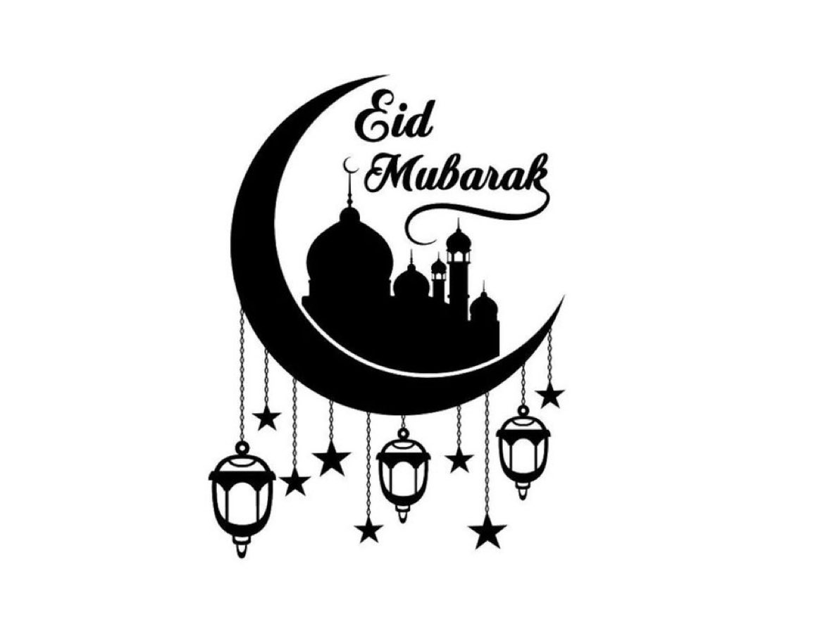 Eid Mubarak to everybody celebrating today 🕌✨
