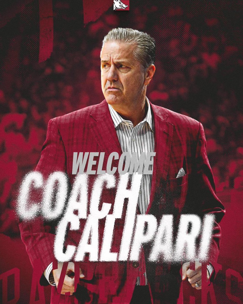 BoDutton's tweet image. Welcome @UKCoachCalipari! Time to update that X handle! May I suggest “UACoachCalipariWooPigGoHogs1”