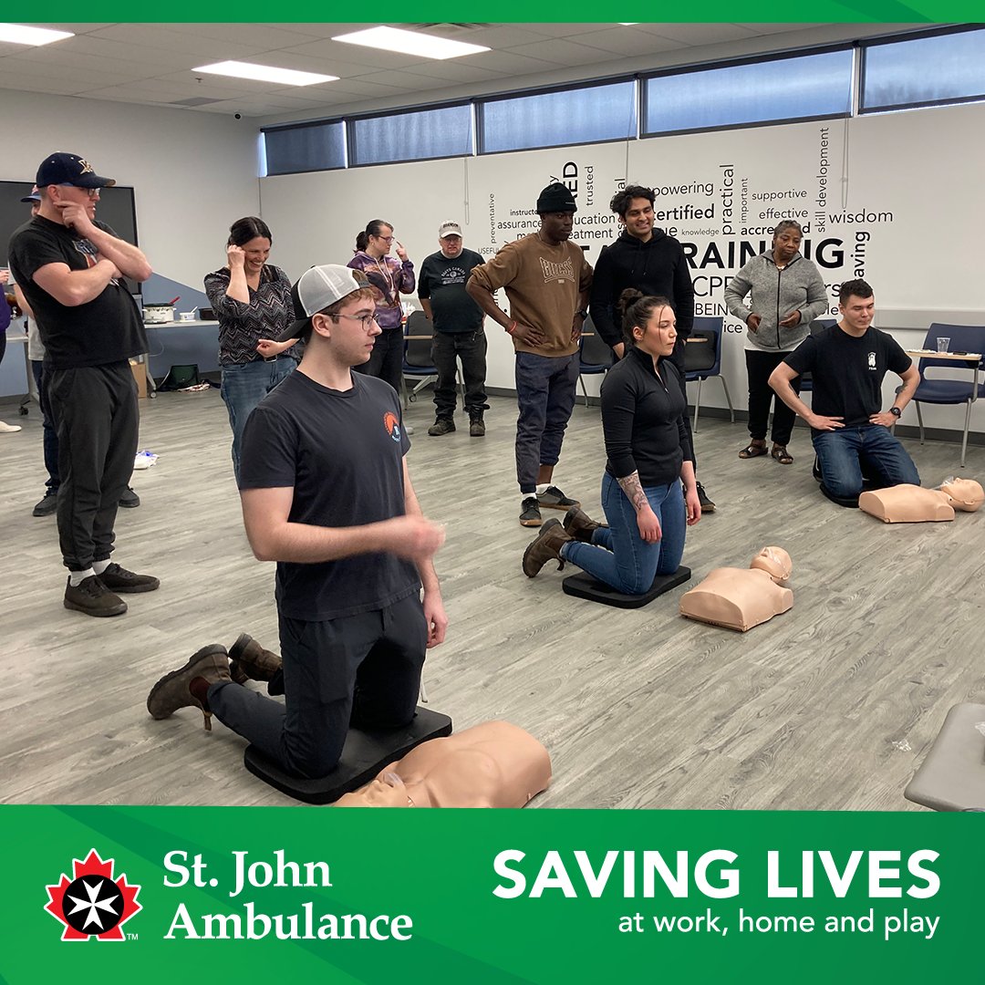 We would like to thank all of the Medical First Responders (MFRs) who have attended our training session in Brandon yesterday!

#sja #stjohn #stjohnambulance #mfr #mfrs #medicalfirstresponders #communityservices #medicalfirstresponder #medicalfirstresponse