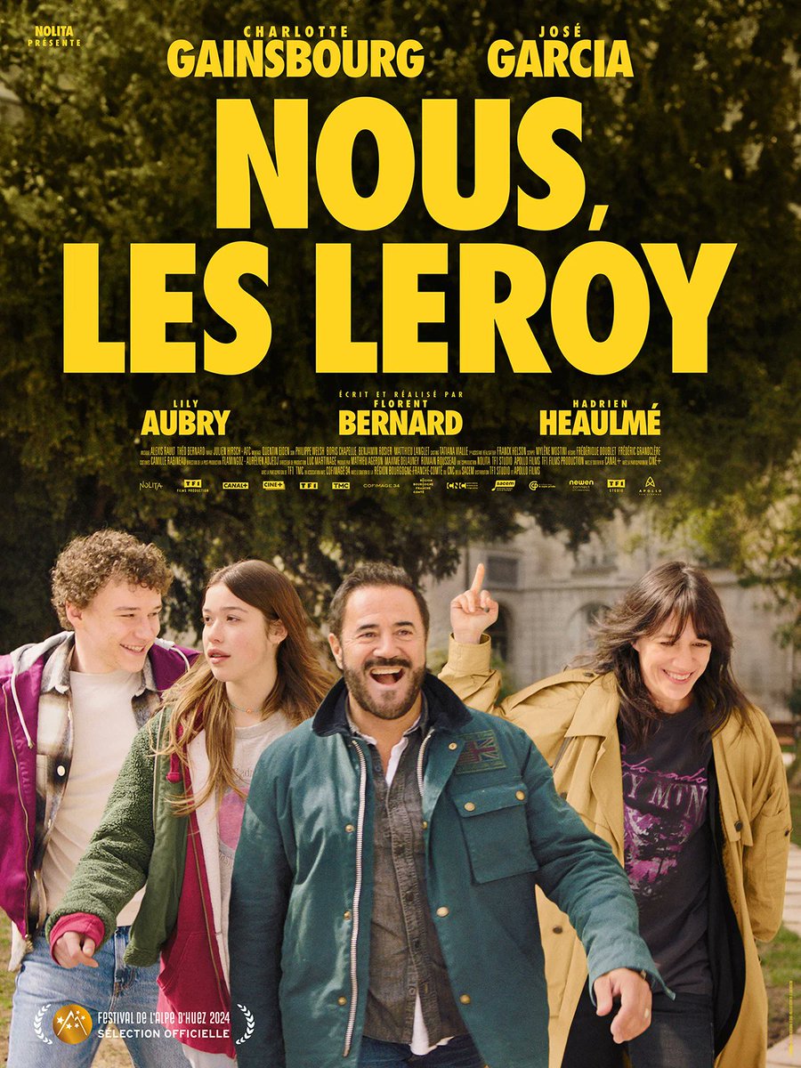 Florent Bernard, que vous avez peut-être découvert avec Suricate, sort aujourd'hui son premier film au cinéma : "NOUS, LES LEROY".

Prenez votre place ici : nouslesleroy-lefilm.com