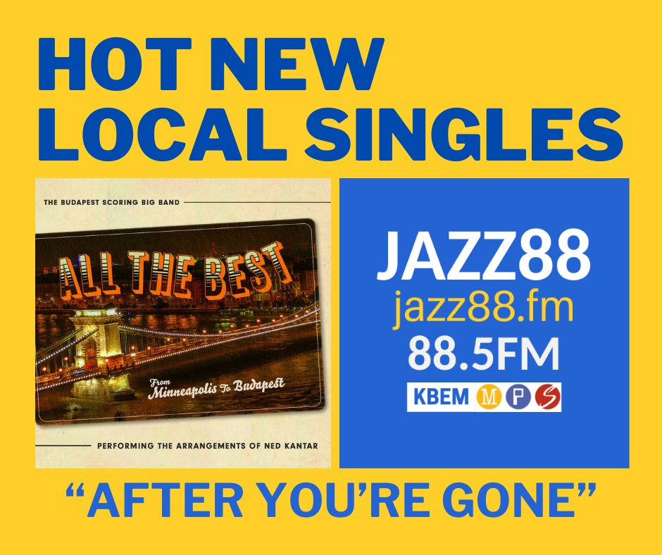 Ned Kantar has composed some amazing musical arrangements and some stellar musicians in Budapest have performed it. Check out what Sean has to say about the album and hear a clip of this week's single 'After You're Gone' here: jazz88.fm/.../hot-new-lo… #jazz