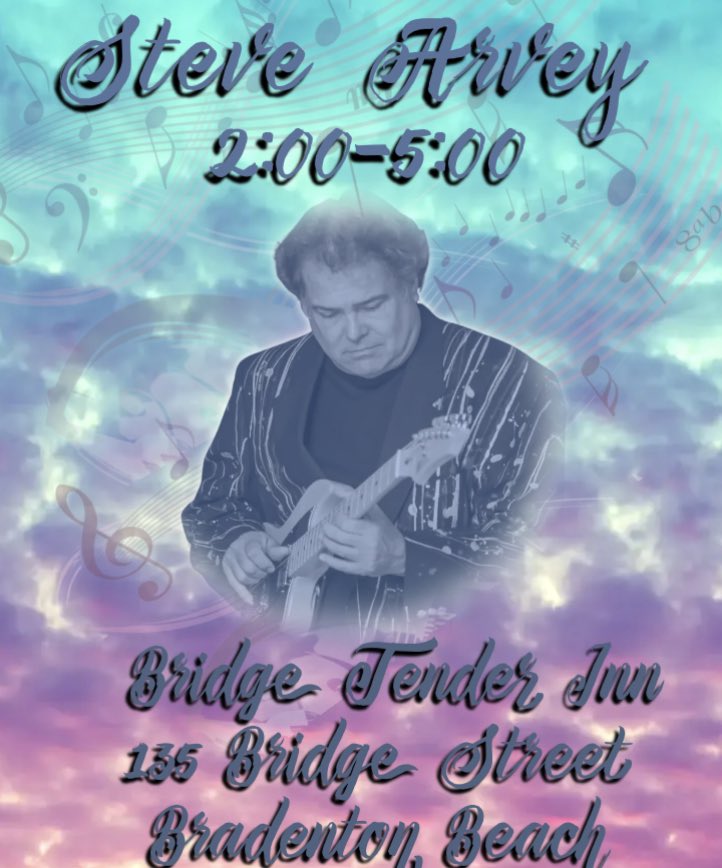 Steve Arvey is our great musician this afternoon! 🎶🎶 #bridgetenderinn #bridgetenderinn #annamariaisland #bestlivemusiconAMI #SteveArvey #CheersToGoodFood #yummylibations #meetmeatthetender #entertainment