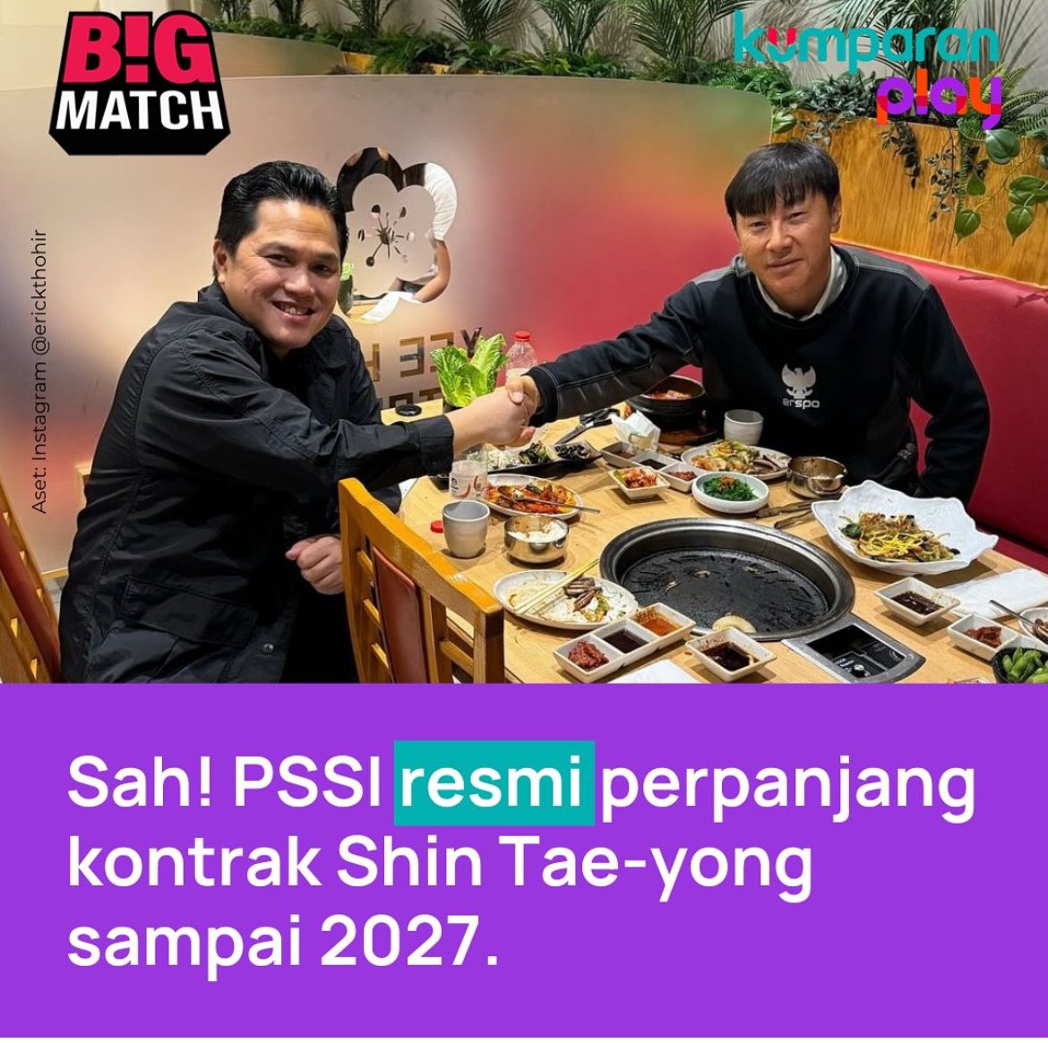 Aku sih iyes ya. Coach STY dan jg tim pelatih saat ini mungkin adalah komposisi terbaik dalam meracik Timnas. Tp mmg, rasa rasanya timnas kita ini jauh lebih membaik ya setelah Pak @erickthohir jadi Ketum PSSI.