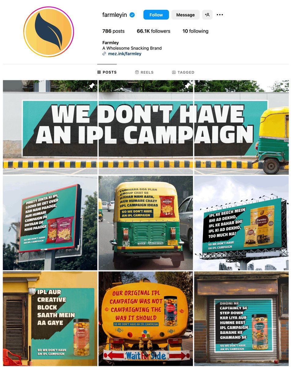 Cheeky idea, but I wonder if a brand can use the word 'IPL' without an official association with IPL/BCCI (which, I'm assuming, is the case here)? #advertising #marketing