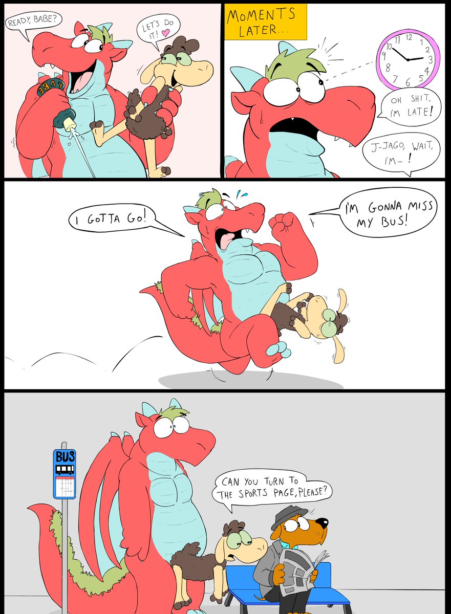 Does this technically count as one fare or two? Jago &amp; Shervin comic from 2022!