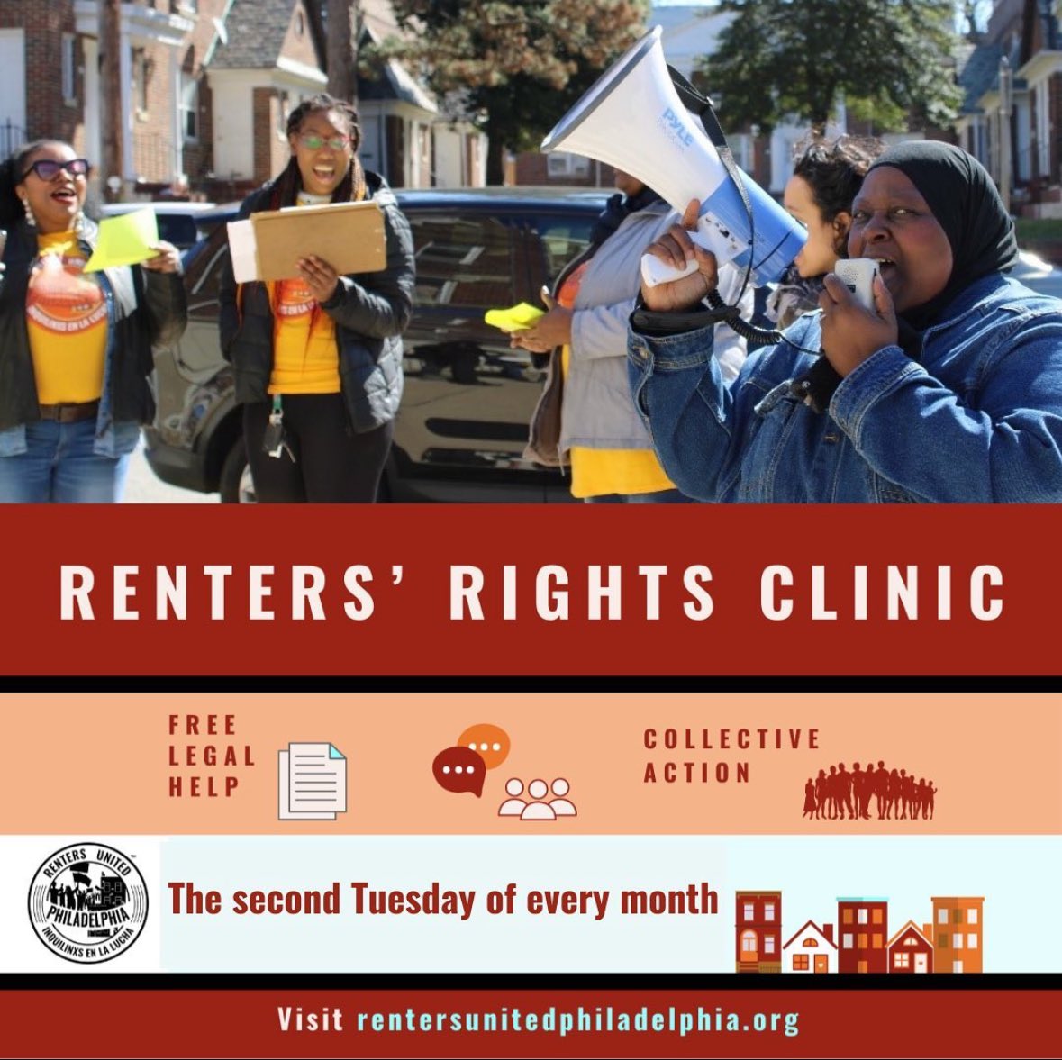 Renters United Philadelphia/Inquilinxs en la Lucha tweet media