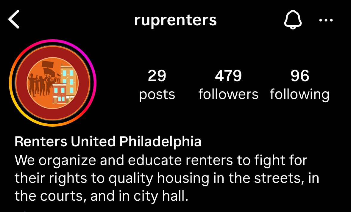 Renters United Philadelphia/Inquilinxs en la Lucha tweet media