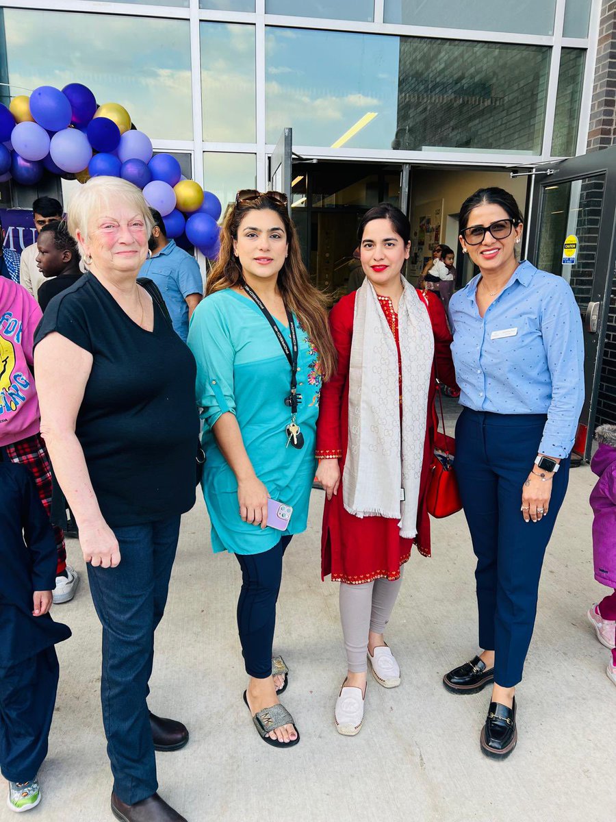 Great to celebrate Eid at South Pointe School this evening with kids, community members from the muslim community and everyone else who joined. Proud to be member of such a diverse and welcoming school division where all cultures and festivals are celebrated equally. #EidMubarak