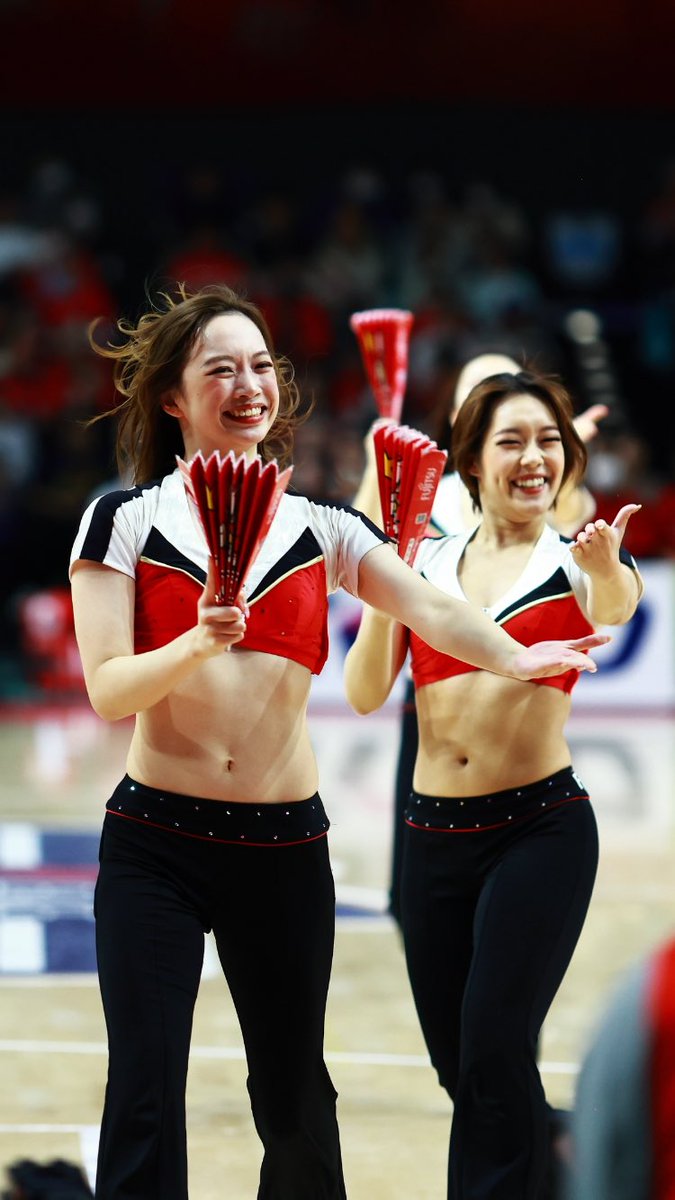 チアリーダーによる腹筋の破壊力💃 #富士通チアリーダー部