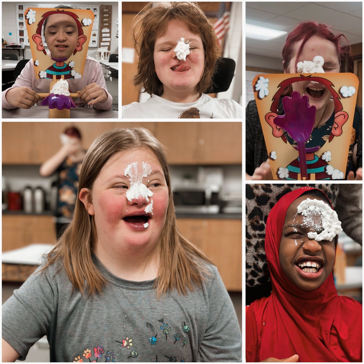 Fun matters at BASD! 🤩 And what happens in Mrs. McLennan’s room when there is leftover whipped cream from making a tasty treat? 🤔

Swipe to see 😆➡️

#WeBackTheBears