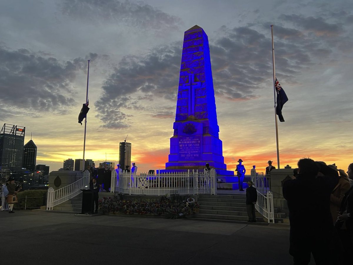 Across Australia, our Embassy and Consulates joined #AnzacDay services to honor all who have bravely served and sacrificed, and those who continue to defend freedom and democracy. Lest we forget.