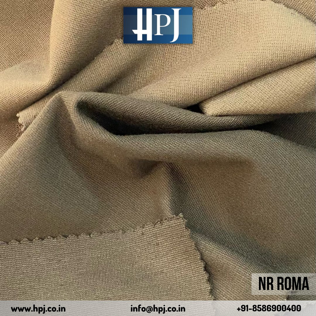 HPJFabrics's tweet photo. NR Roma Fabric 
Weight-300 GSM
Buy NR Roma For Lower, Hoodies, Pants &amp; Cargos By HPJ. Best in quality, Available In Multiple Colors. 
#HPJ #HPJFabrics #NRRoma #NRRomafabric #Fabrics #lowersfabrics #Hoodies #Pants #Cargos #sportswearfabric #activewears #clothes #dryfit https://t.co/C988M683SZ