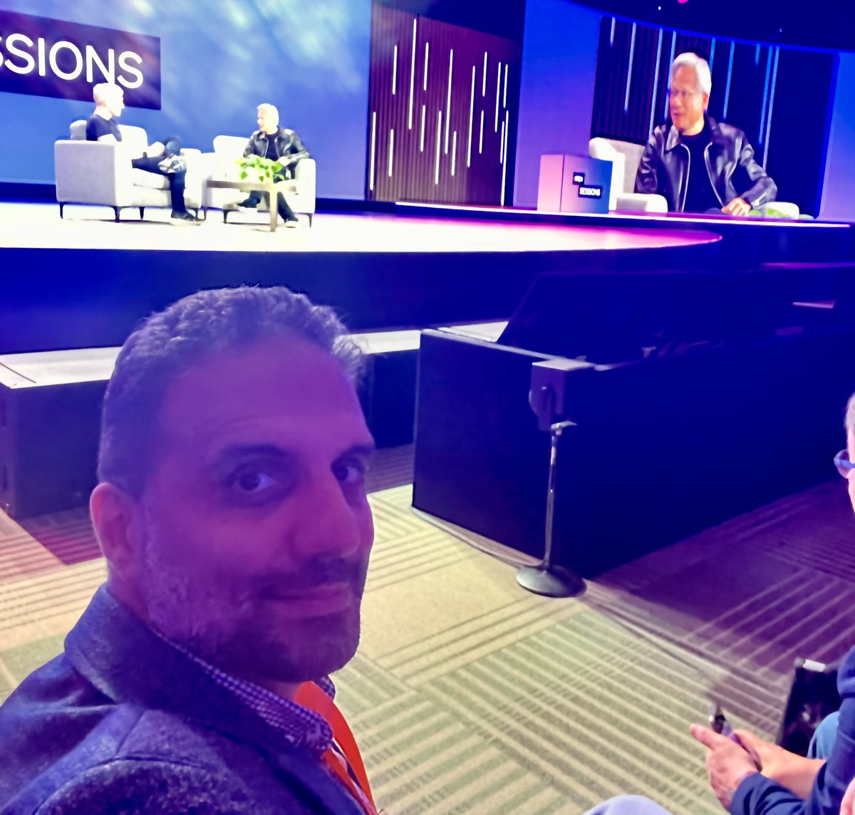 DrAhmadCheraghi's tweet photo. I’m thrilled that I saw Jensen, CEO of @nvidia, live at the @stripe #Session24 today. https://t.co/dhfLUolpWC